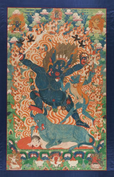 Yama and Yami, c.1700 by Tibetan School